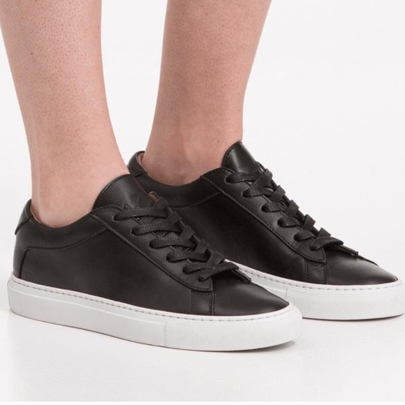 KOIO Black Leather Onyx Sneakers - Picture 13 of 16